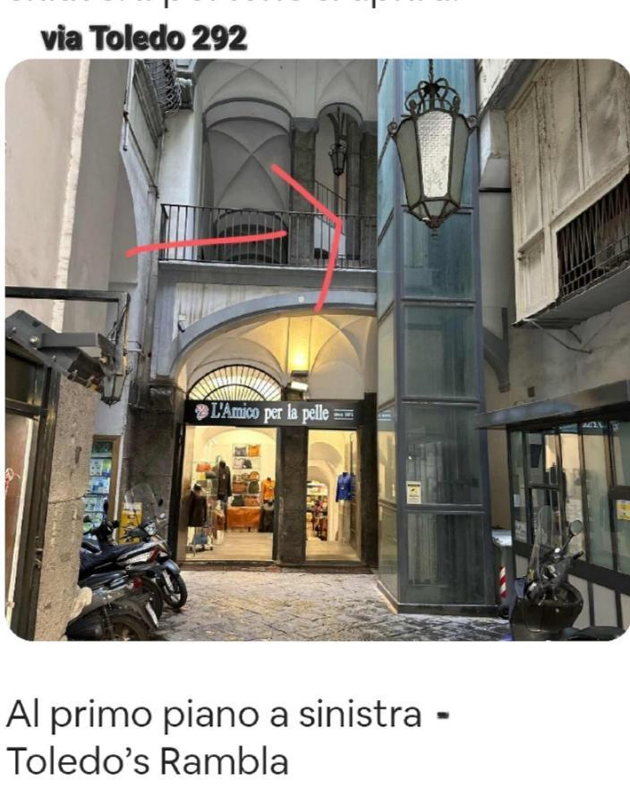 Toledo'S Rambla Casa Vacanze Napoli Eksteriør billede